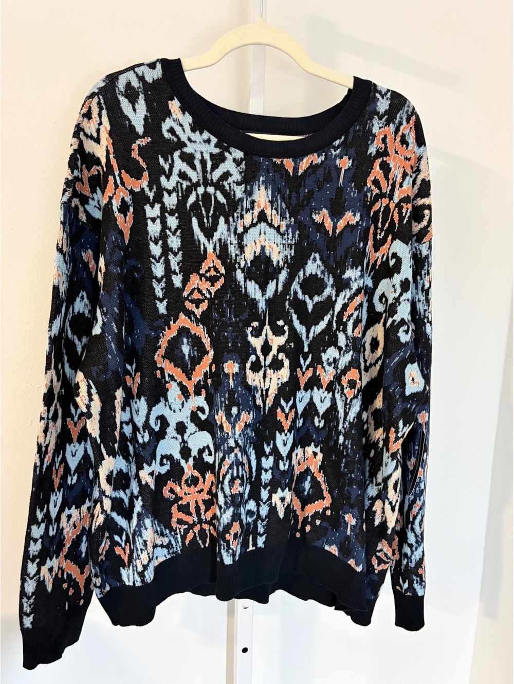 NWT Liverpool Los Angeles Women's 3X Multicolor Patterned Sweater